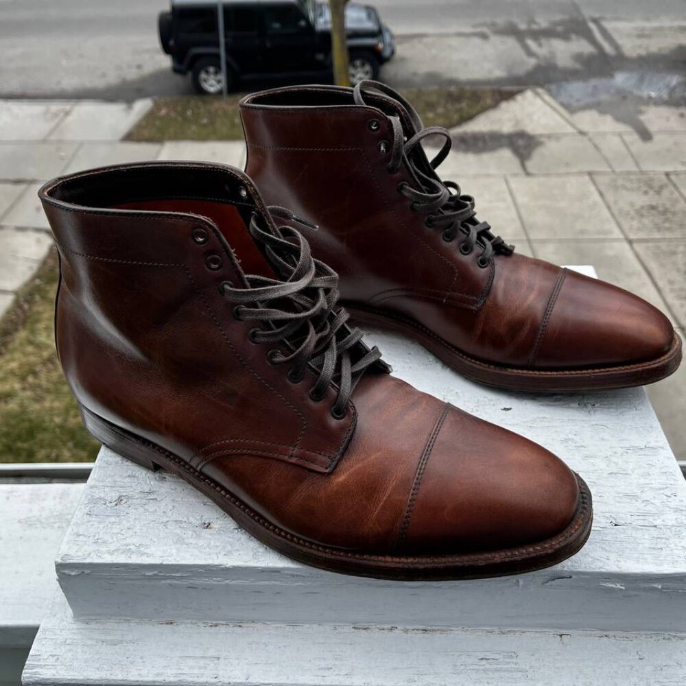 Alden 3912 Straight Tip Boot